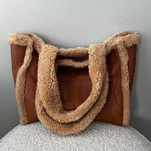 Sheepskin Tote Bag